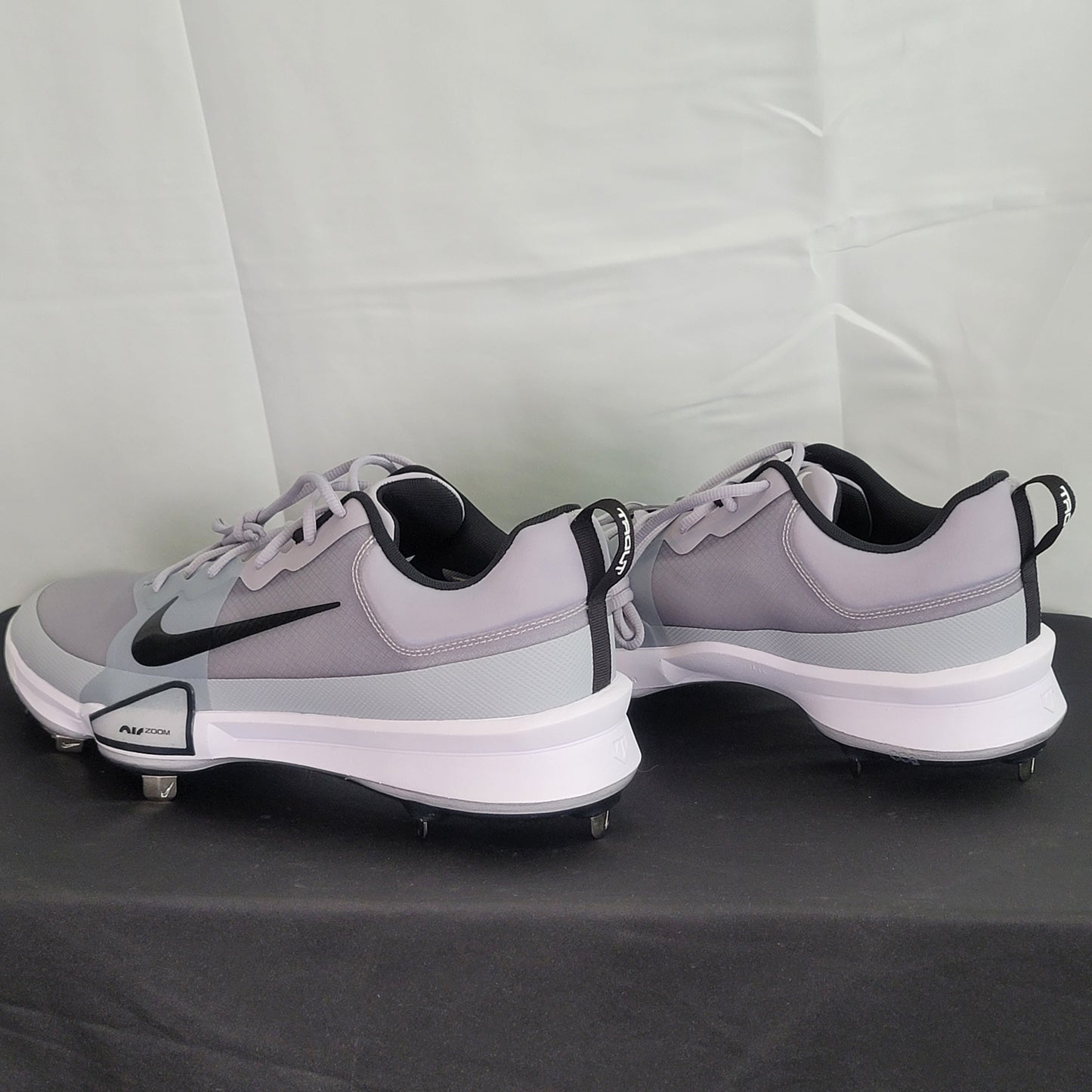 NEW - Nike Force Zoom Trout 9 Pro Baseball Cleats Gray FB2907 002