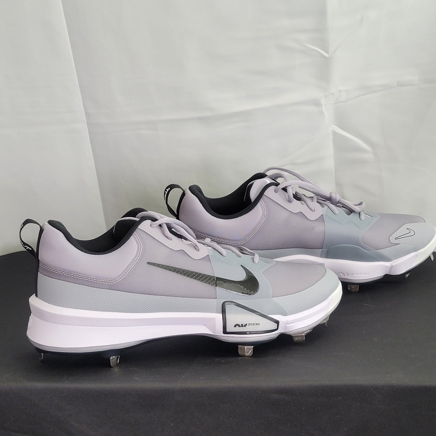 NEW - Nike Force Zoom Trout 9 Pro Baseball Cleats Gray FB2907 002