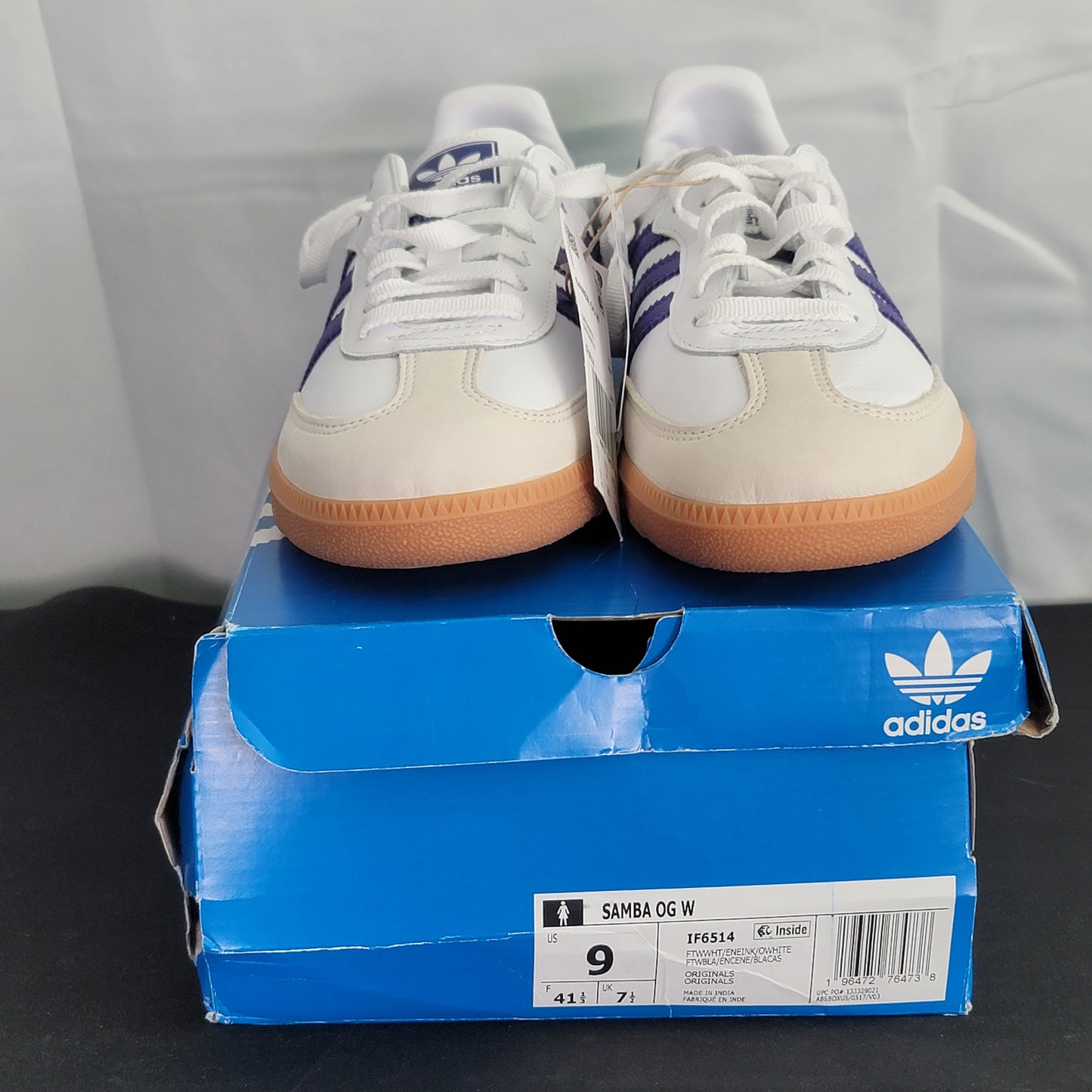 Adidas Samba OG Low White Energy Ink Gum - IF6514