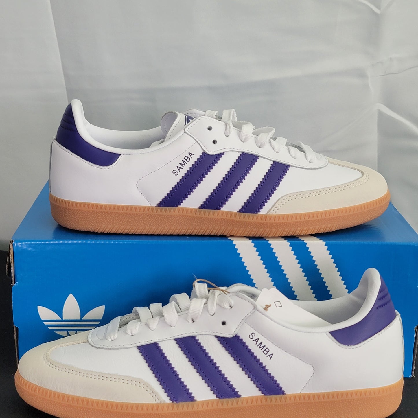 Adidas Samba OG Low White Energy Ink Gum - IF6514