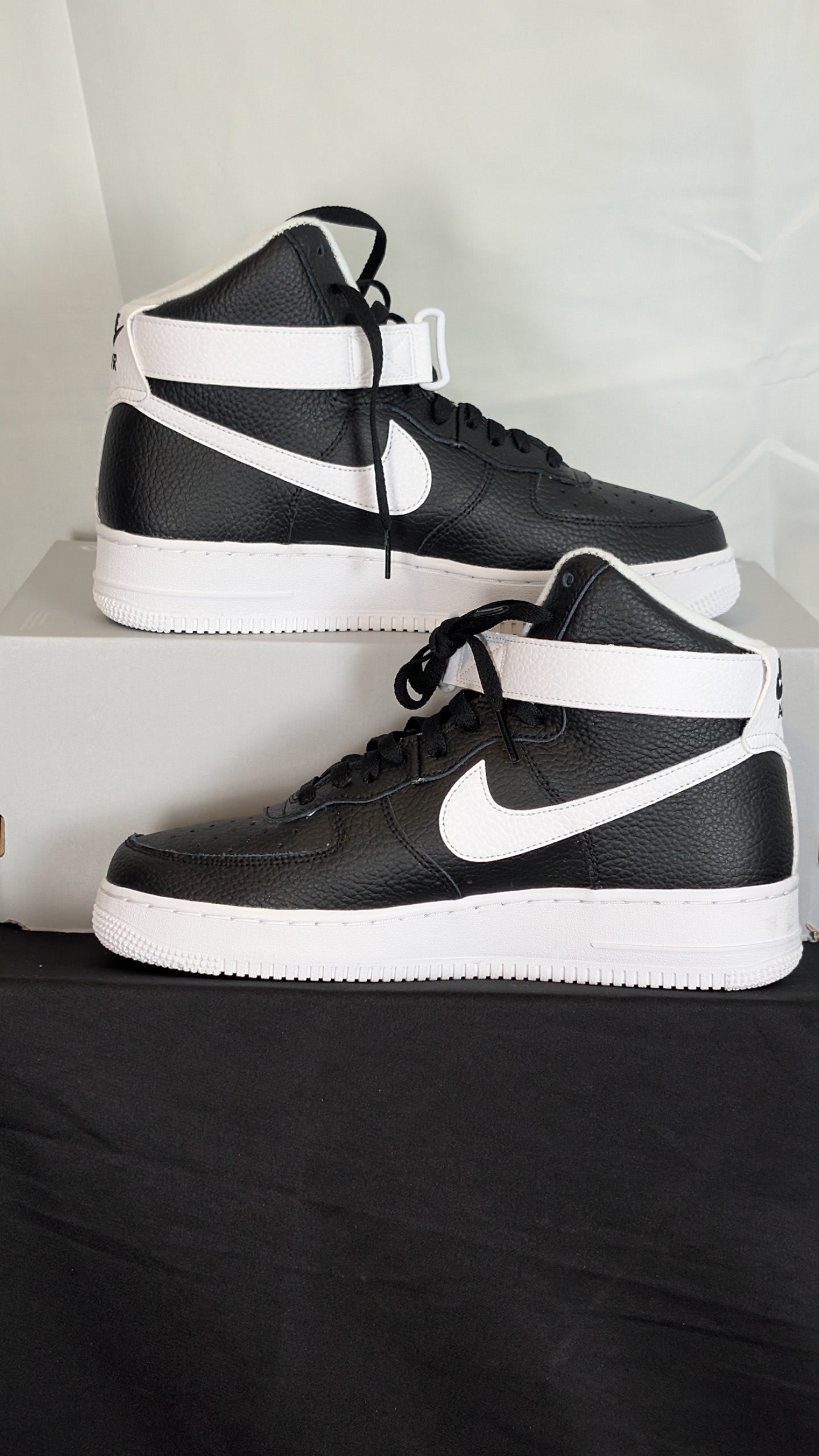 Nike Air Force 1 '07 High Black White - CT2303-002