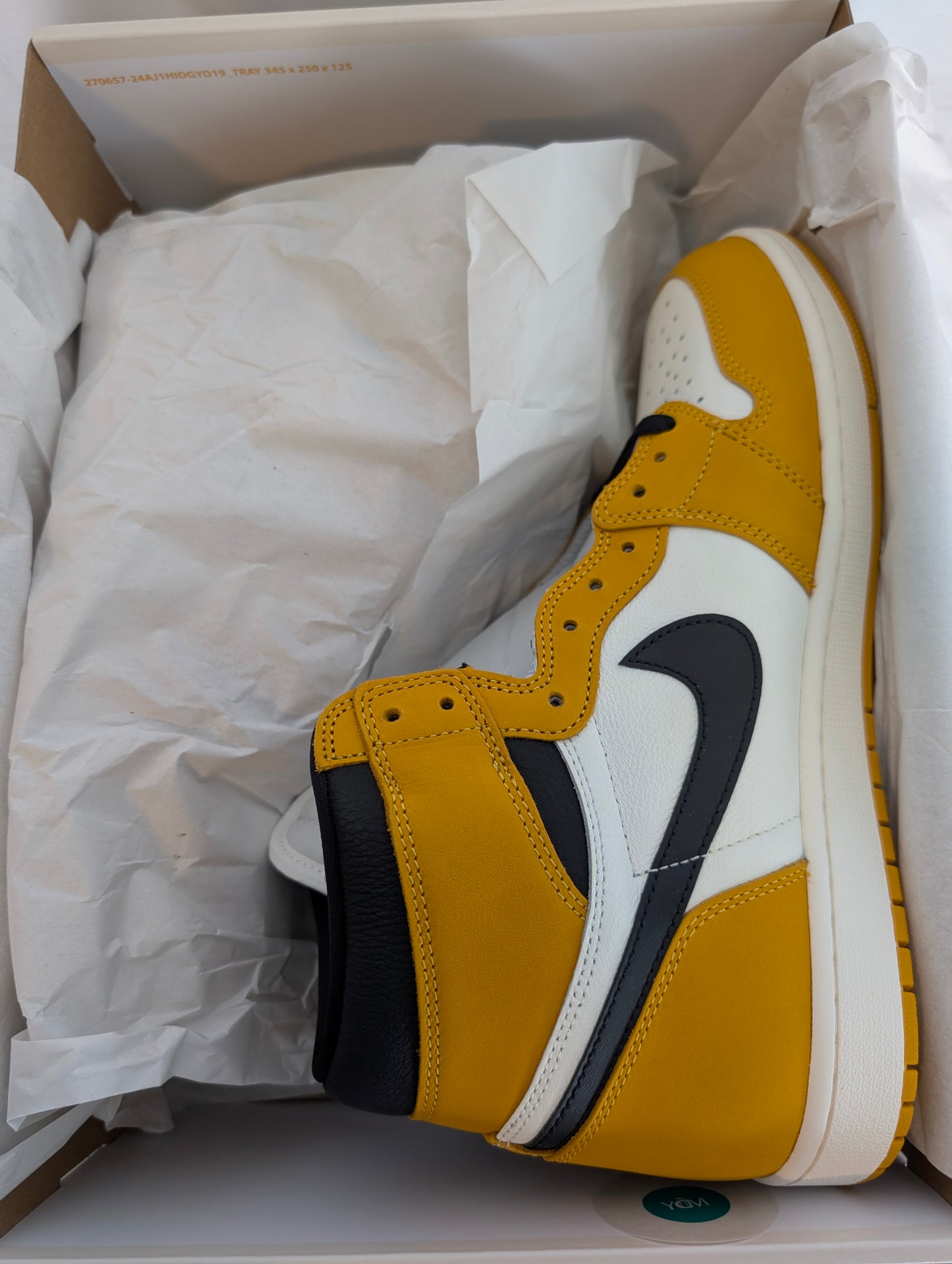 Air Jordan 1 Retro OG High Yellow Ochre - DZ5485-701